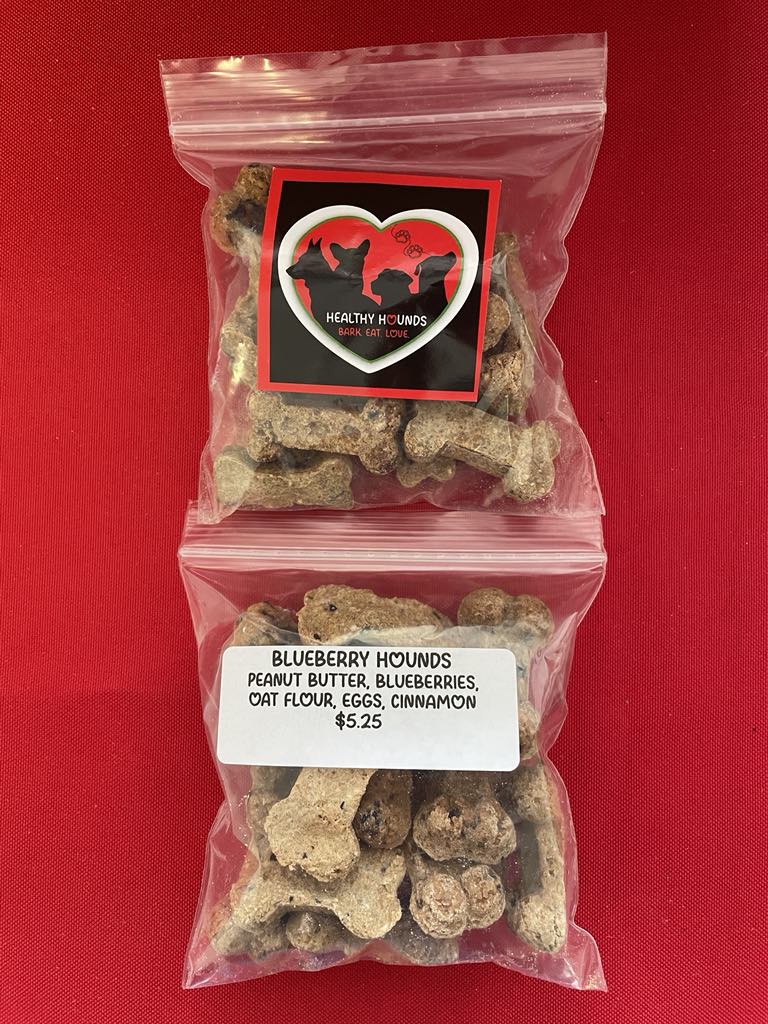 Blueberry Hounds Treats