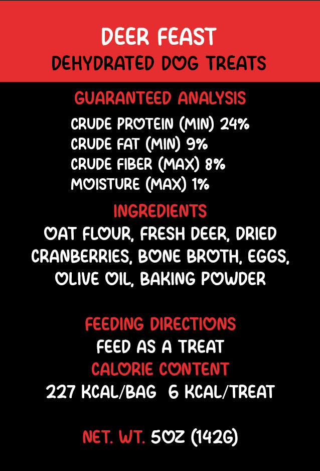 Healthy Hounds Bakery Dehydrated dog treats