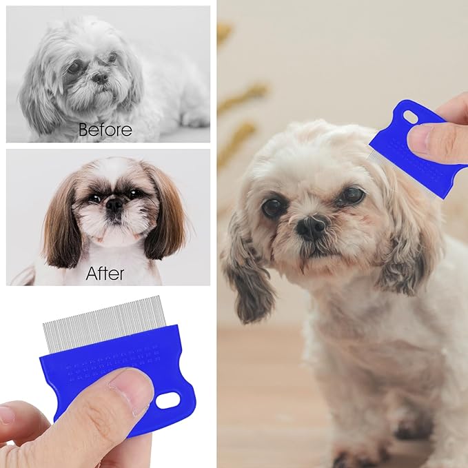Blue Grooming Comb for cats and dogs Accessories