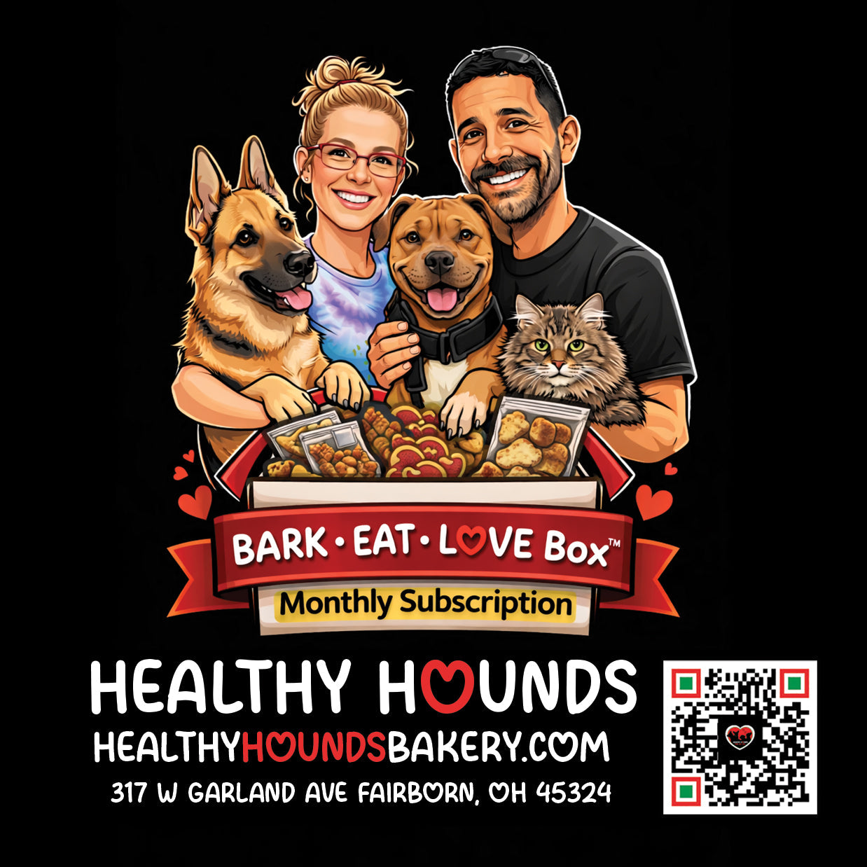 Bark • Eat • Love Monthly Subscription Box