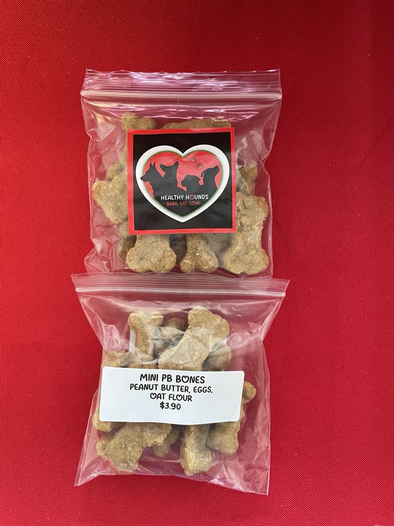 Peanut Butter Bones (MINI) Treats